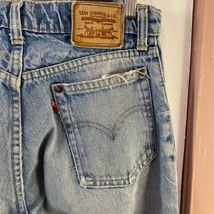 Vintage straight boot cut Levis